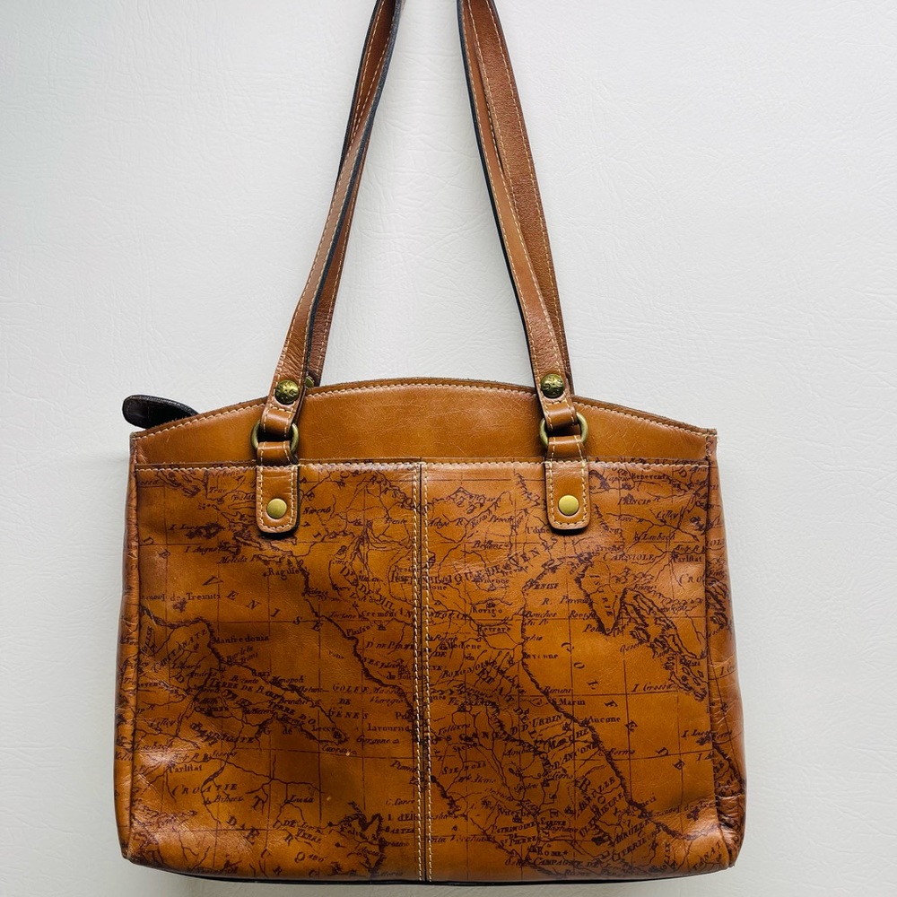 Patricia Nash Map Shoulders Bag Gem